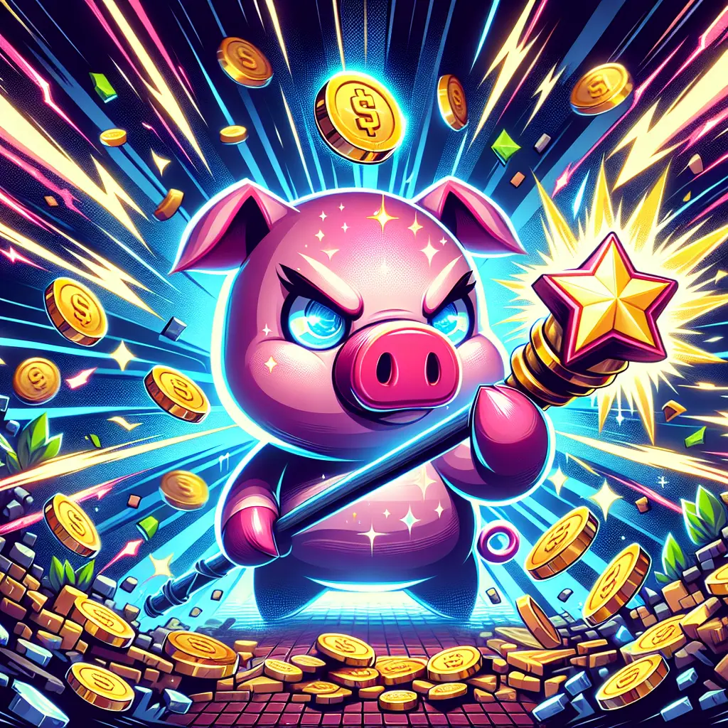 Piggy Prizes Wand of Riches slot game